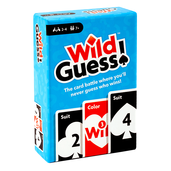 Wild Guess! – Insanely Competitive, Fast-Paced Card Game for 2 to 4 Players – Guess, Pass & Block Your Way to Victory – Fun for Friends, Families and Game Night – Ages 10+