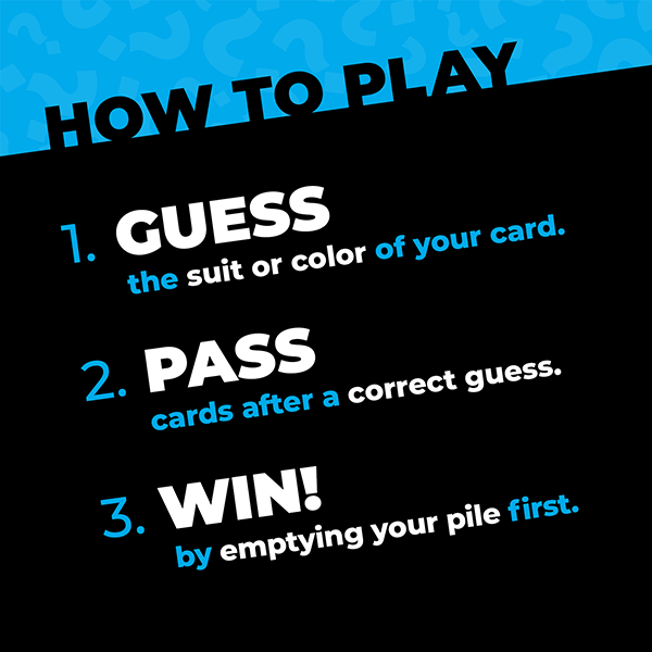 Wild Guess! – Insanely Competitive, Fast-Paced Card Game for 2 to 4 Players – Guess, Pass & Block Your Way to Victory – Fun for Friends, Families and Game Night – Ages 10+