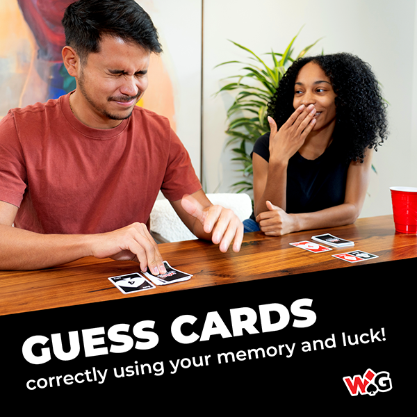 Wild Guess! – Insanely Competitive, Fast-Paced Card Game for 2 to 4 Players – Guess, Pass & Block Your Way to Victory – Fun for Friends, Families and Game Night – Ages 10+