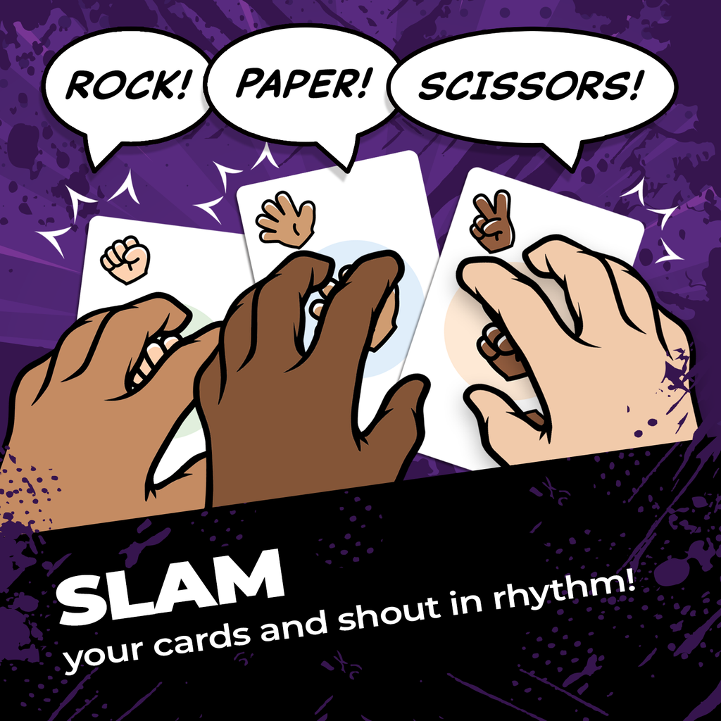 Throw Hands – The Absurdly Fast and Absolutely Chaotic Card-Shedding Game for 2 to 8 Players – 60 Second Card Game for Friends, Families, and Game Night – Ages 7+